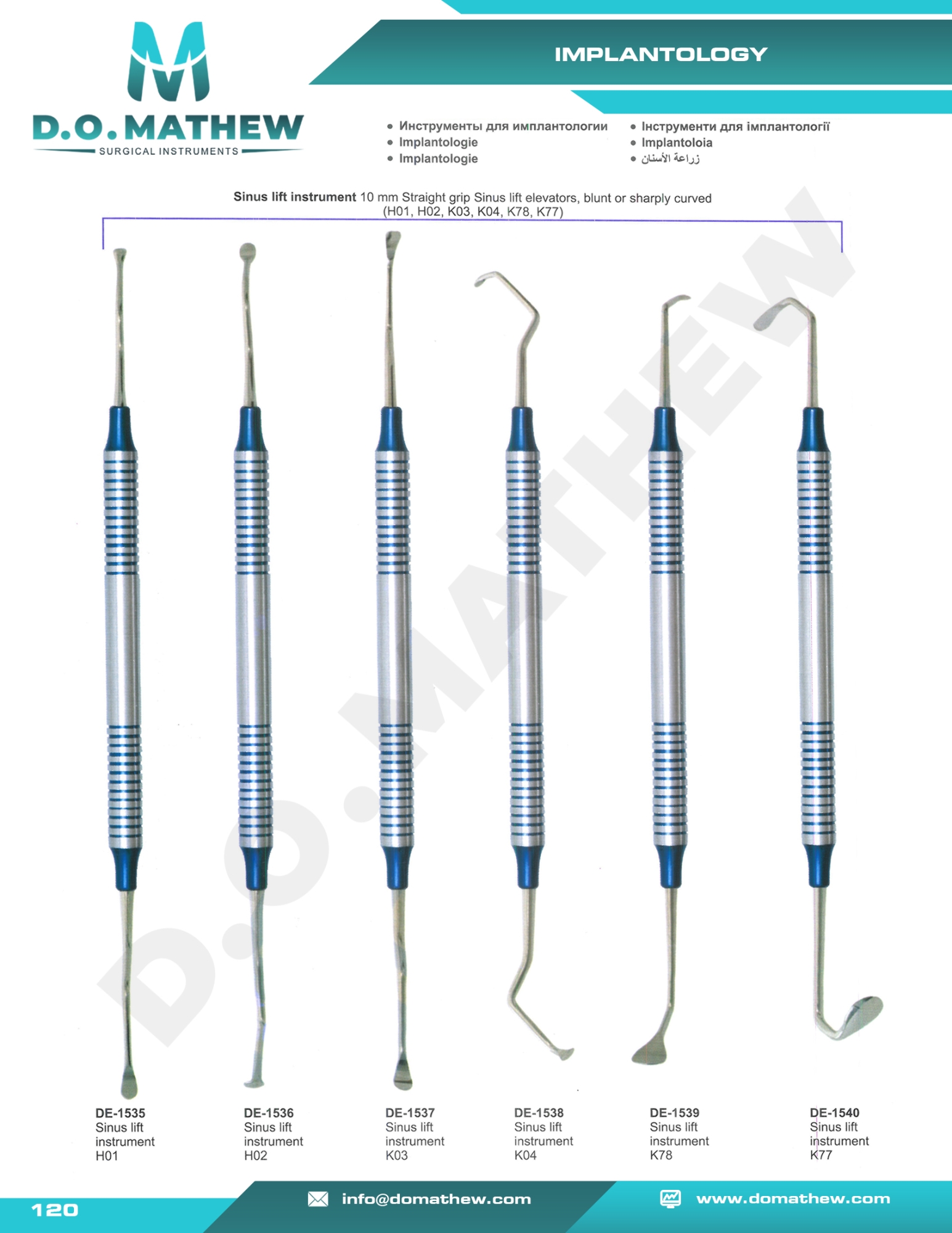   Dental Implant Instruments